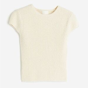 H&M Cream Knit Top